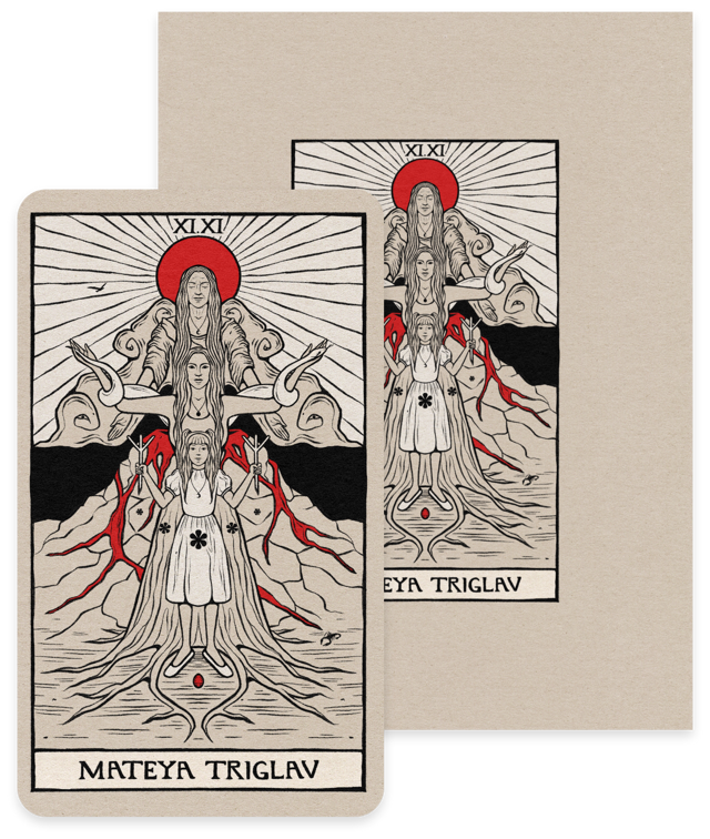 Tarot Card Inspired Print